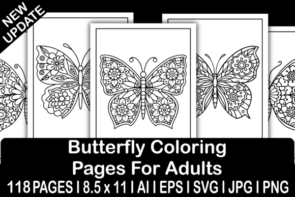 118 Butterfly Coloring Pages for Adults: A Creator’s Review