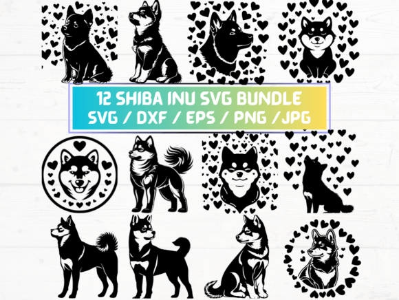 12 Shiba Inu Svg Bundle: Graphics and Crafts Review