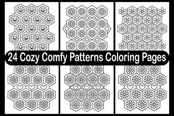 24 Cozy Comfy Patterns Coloring Pages Review