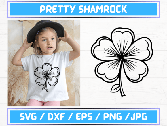 Pretty Shamrock SVG: A Designer’s Take on Graphics and Crafts Assets