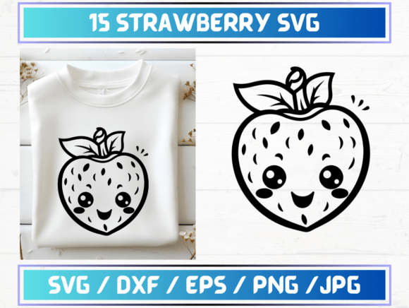 Review: 15 Strawberry SVG Files for Embroidery