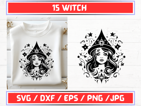 Witch SVG Graphics Review for Brand Designers
